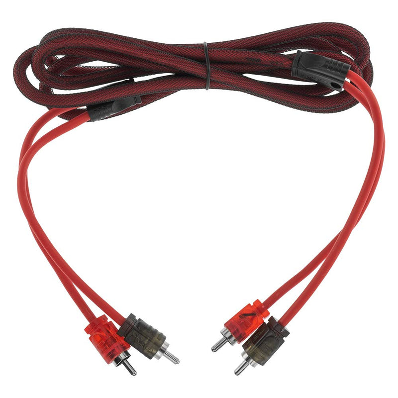 6 Foot RCA Cable OFC Interconnect DS18 R6 Competition Rated Performance Red