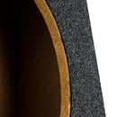 12" Subwoofer Box Sealed Slanted Truck Enclosure Single Sub RI Audio 3/4" MDF