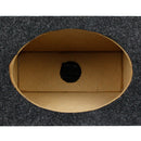 RI Audio Quad 6" X 9" Speaker Wedge Subwoofer Box With 3/4" MDF Construction