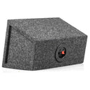 Set of Two 6x9" Wedge Speaker Boxes Enclosures 1/2" MDF Charcoal Carpet RI Audio