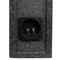 RI Audio 6.5" Dual Shallow Hyper Vented Box Enclosure For Two Subs 5/8" MDF