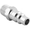 Milton H Style Plugs 3/8" Male NPT Steel Quick Release Plugs S-1837 Two Pack