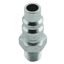 Milton H Style Plugs 1/4" Male NPT Steel  Quick Release Plugs S-1839 2 Pack
