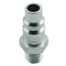 Milton H Style Plugs 1/4" Male NPT Steel  Quick Release Plugs S-1839 2 Pack