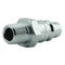 Milton H Style Plugs 1/4" Male NPT Steel  Quick Release Plugs S-1839 2 Pack