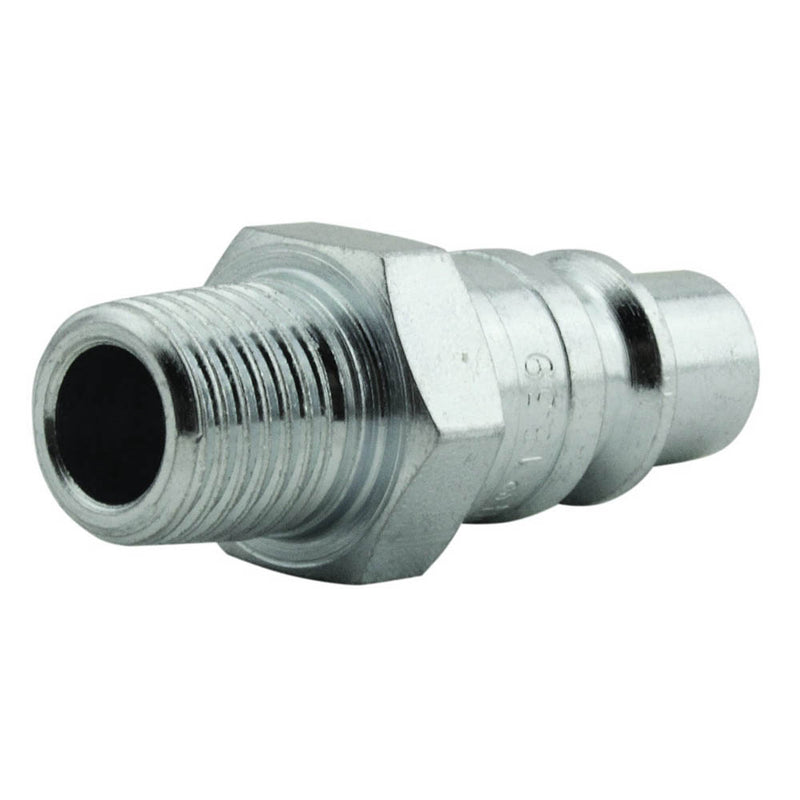Milton H Style Plugs 1/4" Male NPT Steel  Quick Release Plugs S-1839 2 Pack