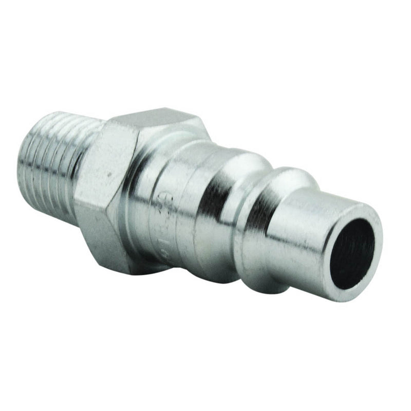 Milton H Style Plugs 1/4" Male NPT Steel  Quick Release Plugs S-1839 2 Pack