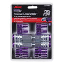 Milton ColorFit V Style Coupler and Plug Kit 1/4" NPT 14 Pieces S-314VKIT Purple