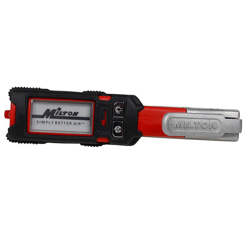 Milton Digital Inflator Gauge With 36" Hose and Ball Clip Chuck 0 to 160 PSI