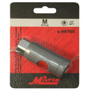 Milton 1/4" MNPT M Style Safety Coupler Industrial Style Push Button S-99706