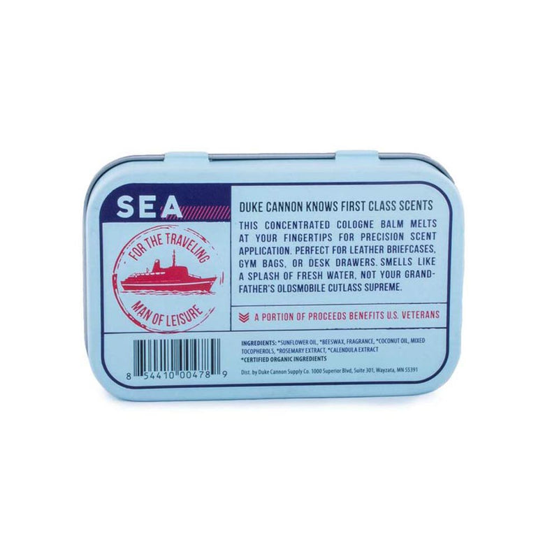 Duke Cannon Solid Cologne Naval Supremacy Scent Concentrated Balm SCMIX12 SEA