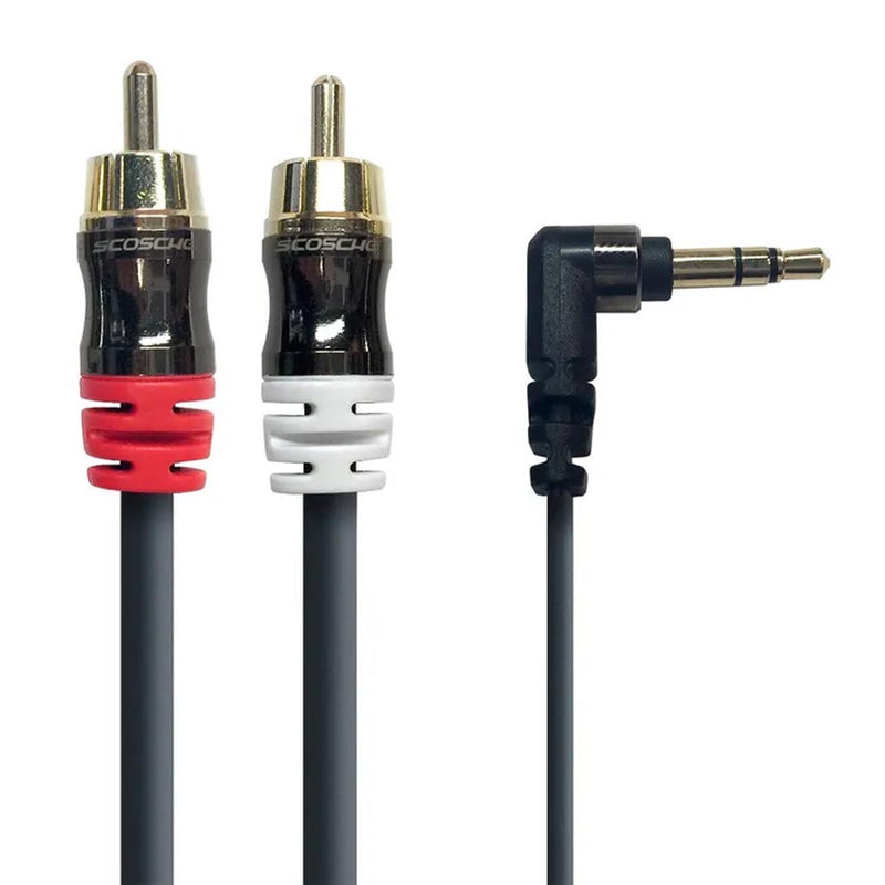 3.5MM TO RCA/VIDEO CABLE 6 FT