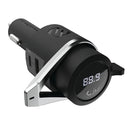 BLUETOOTH FM TRANSMITTER WITH POWER DELIVERY (SILVER)