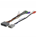 2006-11 Honda Civic Amplified system Connectors; 4CH RCA w/Sub Amp Input Connector, Non-Navigation