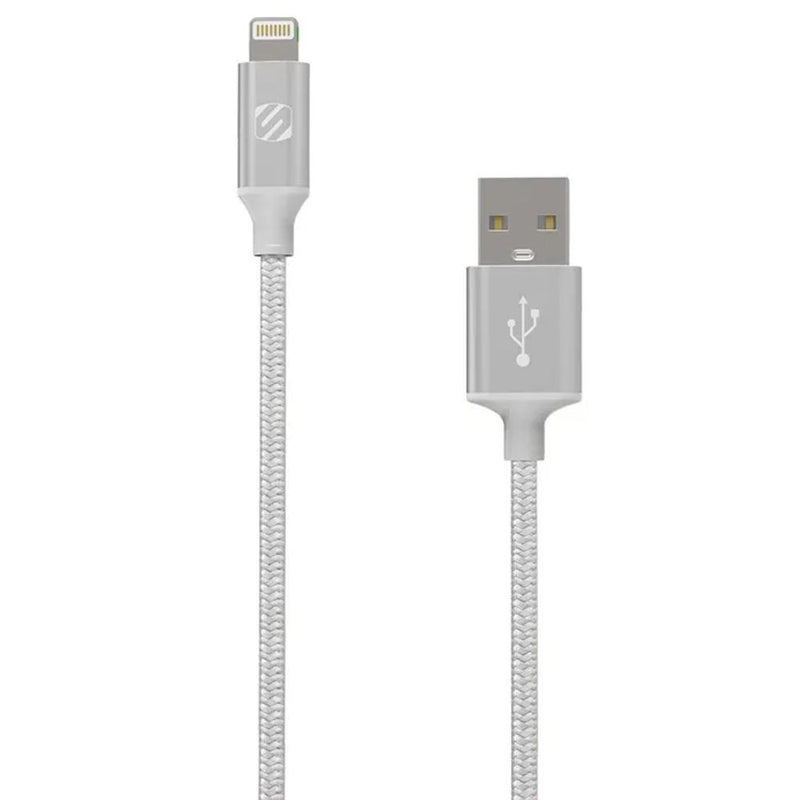 USB C TO C BRAIDED 4 FOOT (SILVER)