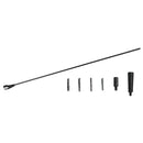 Replacement mast for Domestic & Imports 30" black mast 6 adapters