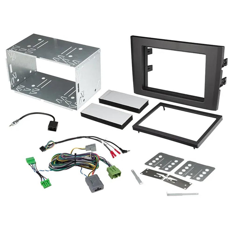 2004-14 Volvo XC90 complete install kit with Fiber Optic Amp and SWC Retention