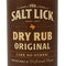 Salt Lick BBQ Original Dry Rub For Meat And Grilling No MSG Made In Texas 12oz