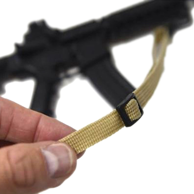 Goat Guns Rifle Sling Tan 1:3 Scale Miniature Model
