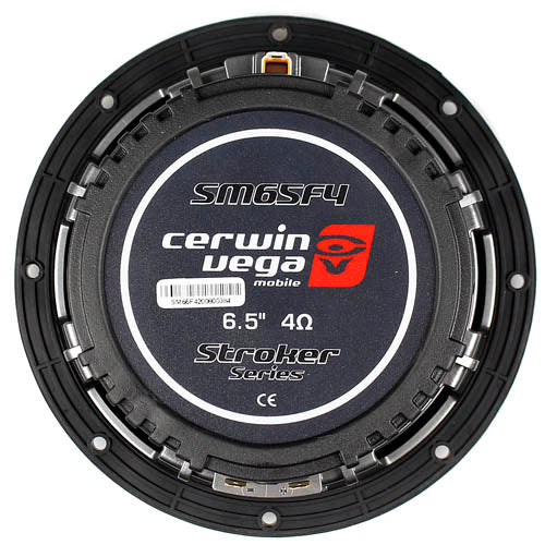 Cerwin Vega 2 Way 6.5" 4 Ohm Coaxial Speakers 450 Watt RGB LED Lighting SM65F4