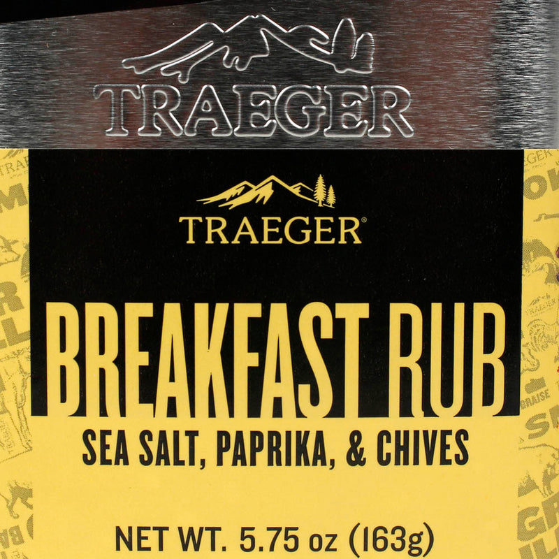 Traeger Breakfast Rub Seasoning Paprika Garlic  Kosher GMO & Gluten Free 5.75 oz