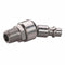 1/4" Industrial I/M Style Steel Swivel Plug with 1/4" Male NPT Single New Rolair