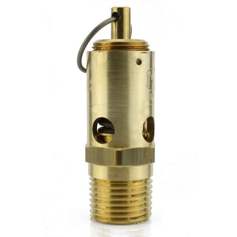 100 PSI 1/2" Male NPT Air Compressor Pressure Relief Safety Pop Off Valve