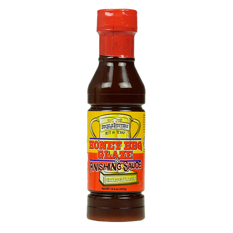 Sucklebusters Honey BBQ Glaze & Finishing Sauce 15.4 Oz Award Winning Recipe