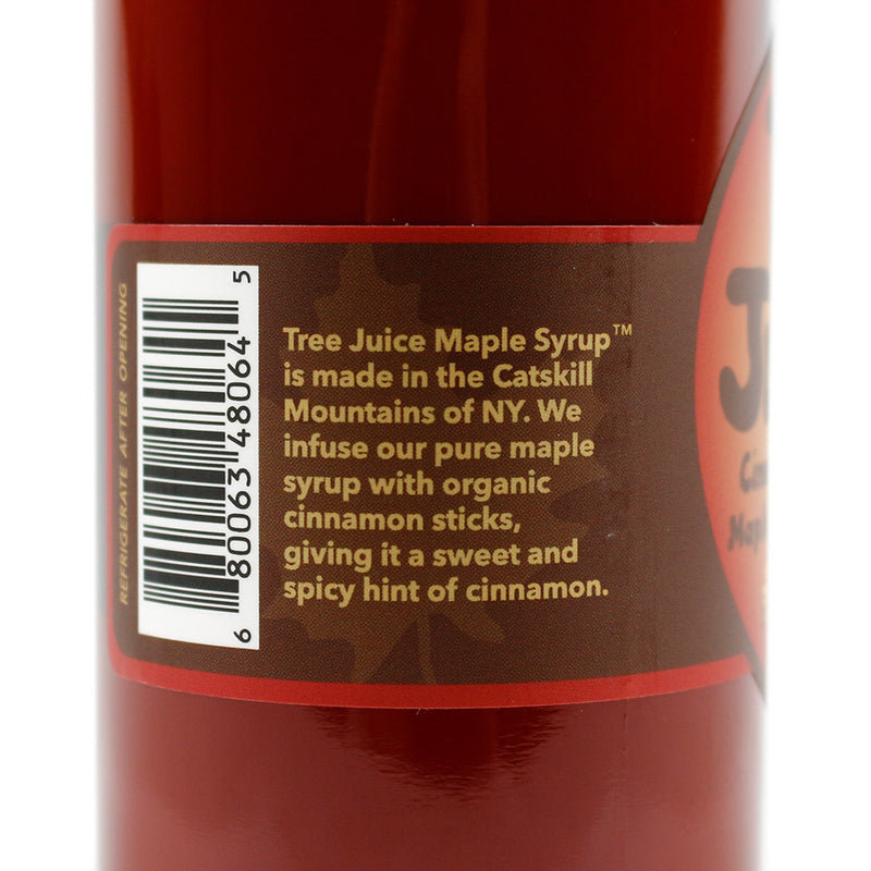 Tree Juice Organic Cinnamon Infused Maple Syrup With A Sweet And Spicy Hint