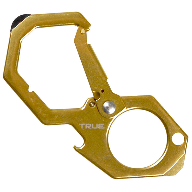 True Utility No Touch Carabiner Multi Tool Germ Resistant TRU-ACC-0007