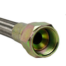 3/4 Inch Thread Female Stainless Steel Braided Flexible Discharge Hose 36 Inch