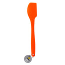 ThermoWorks Hi-Temp Silicone Spatula 12.5 Inch Dishwasher Safe BPA Free Orange