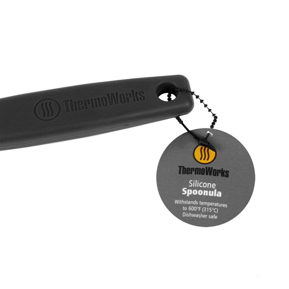 ThermoWorks HiTemp Silicone Spoonula 12.5 In Dishwasher Safe BPA Free