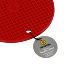 ThermoWorks Hi-Temp Non-Slip Silicone Hotpad/Trivet 600°F, 7 Inch BPA Free Red