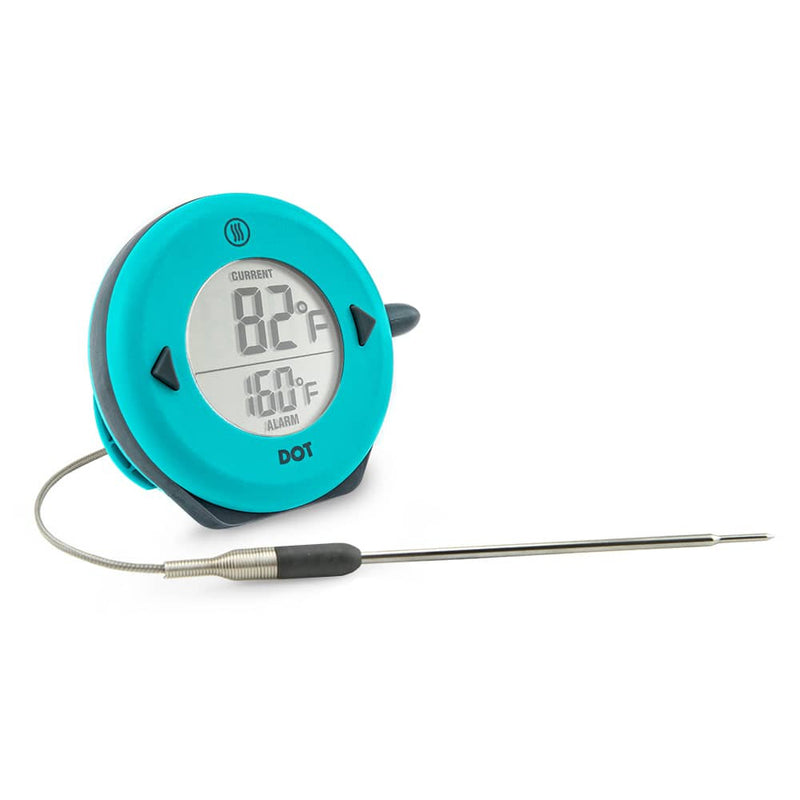 Thermoworks DOT Simple Alarm Thermometer Turquoise TX-1200-TQ