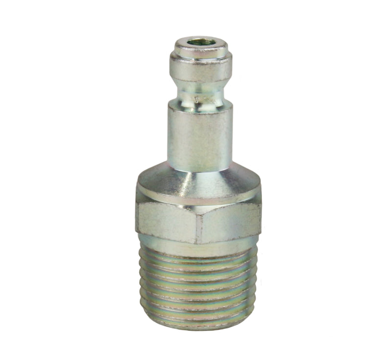 Prevost 1/2" Male NPT Truflate / Automotive Teflon Coated Steel Coupler Plug