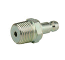 Prevost 1/2" Male NPT Truflate / Automotive Teflon Coated Steel Coupler Plug
