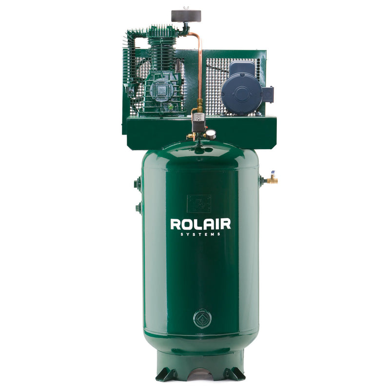 Rolair V5360K30 60 Gallon Vertical Stationary Air Compressor 5 Hp 18 Cfm