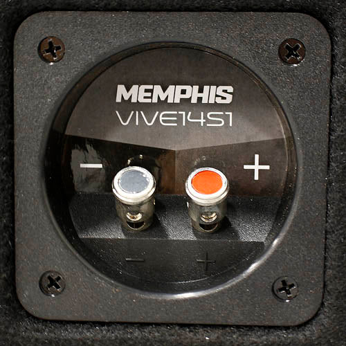 Memphis Audio 14" Subwoofer Loaded Ported Enclosure 4400W Max 1 Ohm VIVE14S1