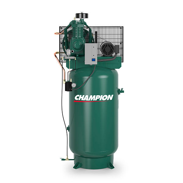 Champion VRV7F-8 RV Series 7.5HP Two Stage Air Compressor 80 Gallon Vertical