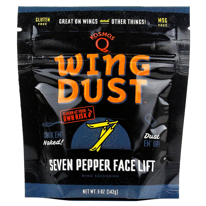 Kosmos Q Wing Dust Seven Pepper Face Lift Wing Seasoning Competition Pit Master