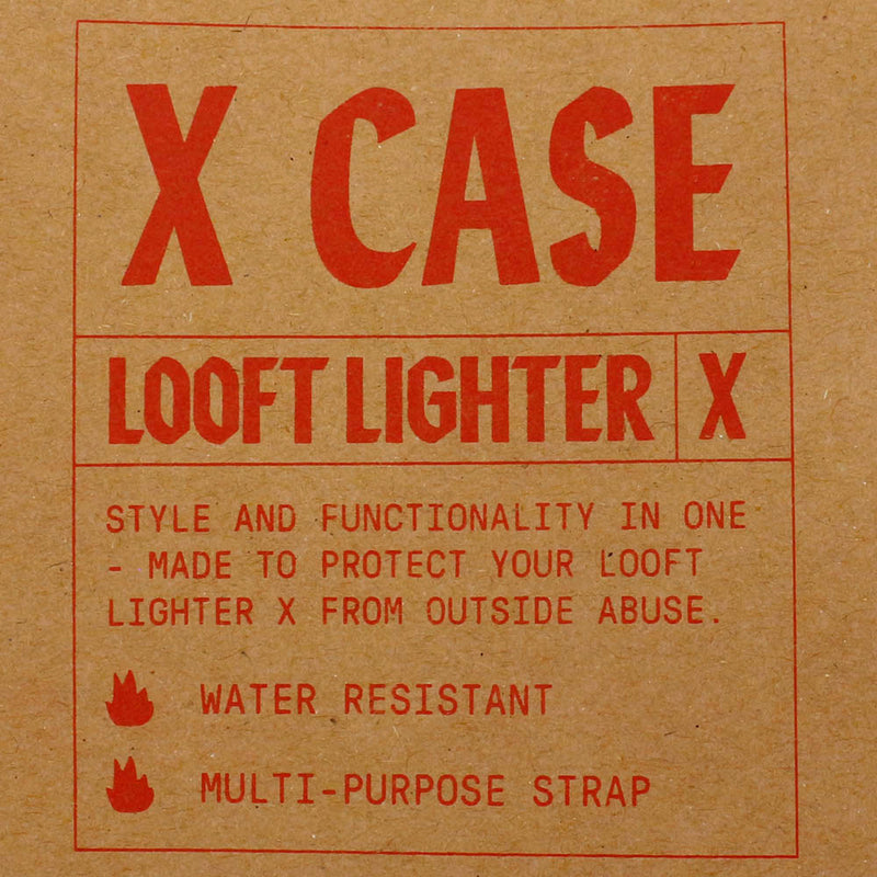 Looft Lighter X Firestarter Storage Carry Case Zipper Water Resistant Black