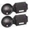 Orion 1" Silk Dome Tweeters Surface and Flush Mount Set 300 Watts XTR1.00TW