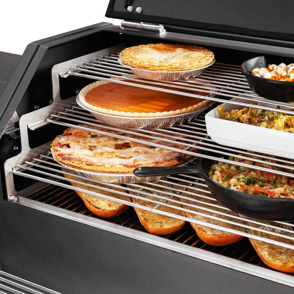 Yoder Smokers YS640 3 Tier Smoke Shelf Stainless Steel Rack A92198 ...